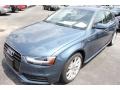 2016 Utopia Blue Metallic Audi A4 2.0T Premium Plus  photo #3