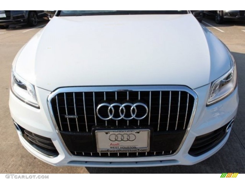 2016 Q5 2.0 TFSI Premium Plus quattro - Glacier White Metallic / Pistachio Beige photo #2
