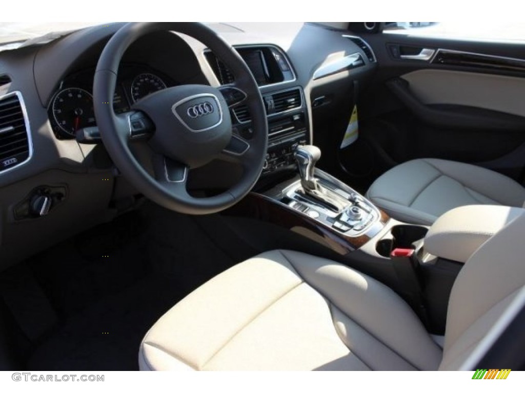 2016 Q5 2.0 TFSI Premium Plus quattro - Glacier White Metallic / Pistachio Beige photo #12