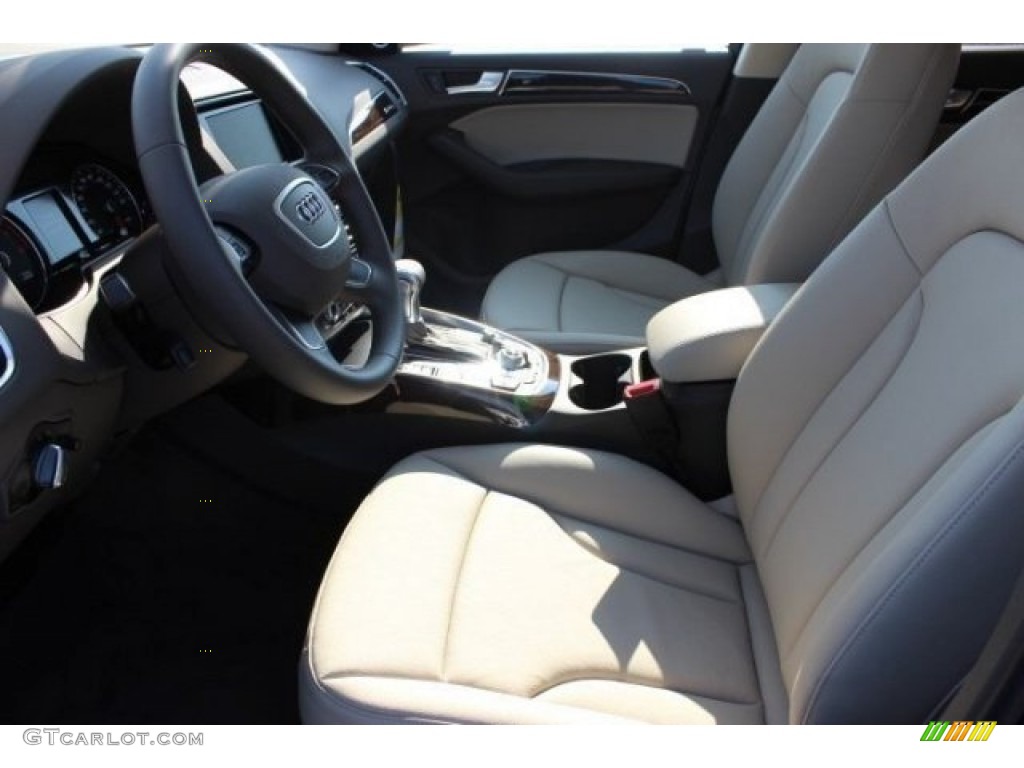 2016 Q5 2.0 TFSI Premium Plus quattro - Glacier White Metallic / Pistachio Beige photo #13