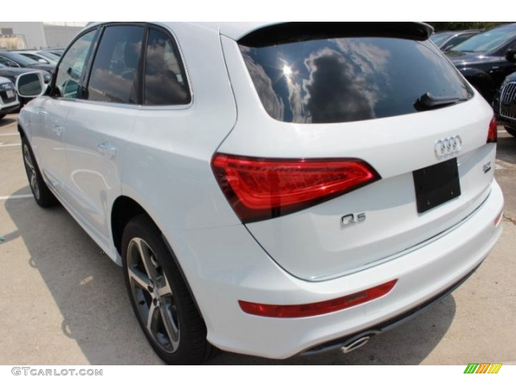 2016 Q5 3.0 TFSI Premium Plus quattro - Glacier White Metallic / Chestnut Brown photo #6
