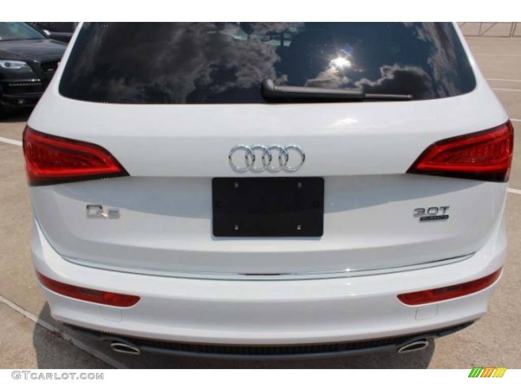 2016 Q5 3.0 TFSI Premium Plus quattro - Glacier White Metallic / Chestnut Brown photo #7
