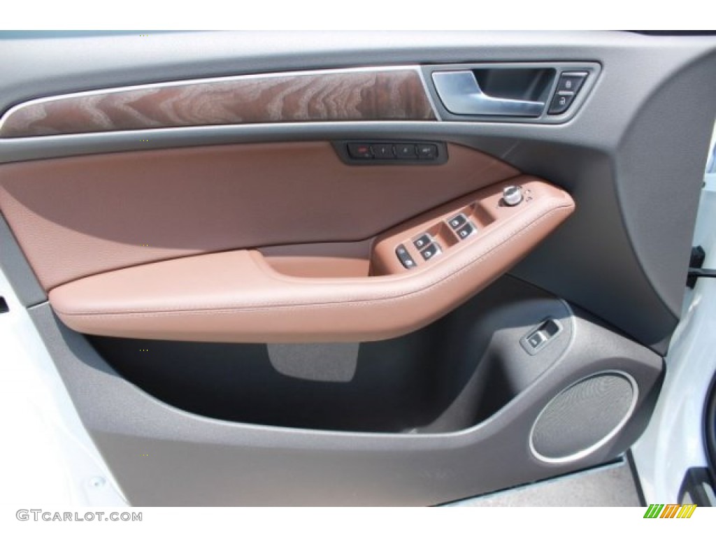 2016 Q5 3.0 TFSI Premium Plus quattro - Glacier White Metallic / Chestnut Brown photo #10