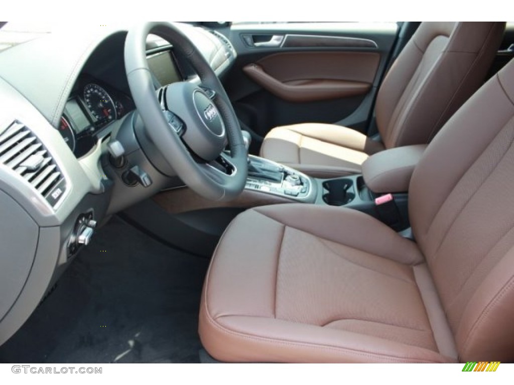 2016 Q5 3.0 TFSI Premium Plus quattro - Glacier White Metallic / Chestnut Brown photo #16