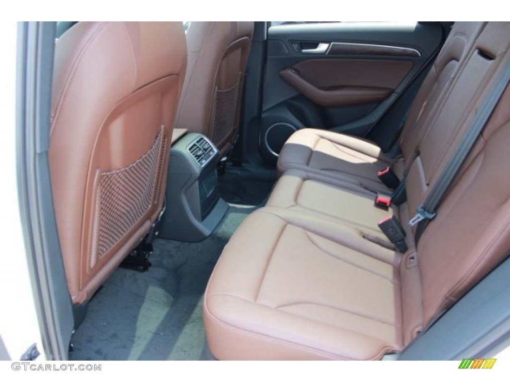 2016 Q5 3.0 TFSI Premium Plus quattro - Glacier White Metallic / Chestnut Brown photo #35