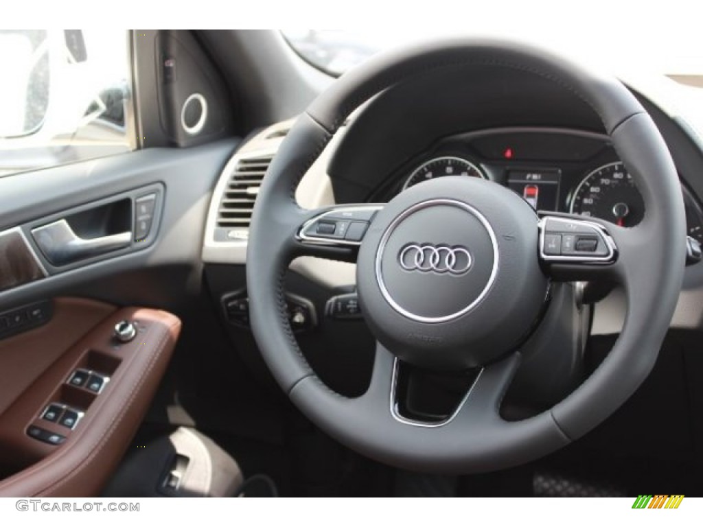 2016 Q5 3.0 TFSI Premium Plus quattro - Glacier White Metallic / Chestnut Brown photo #37