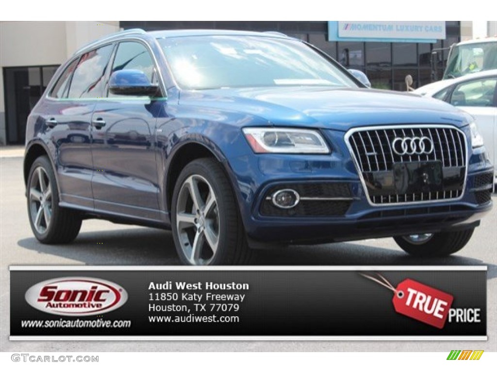 2016 Q5 3.0 TFSI Premium Plus quattro - Scuba Blue Metallic / Chestnut Brown photo #1