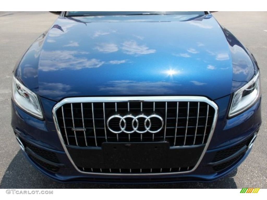 2016 Q5 3.0 TFSI Premium Plus quattro - Scuba Blue Metallic / Chestnut Brown photo #2