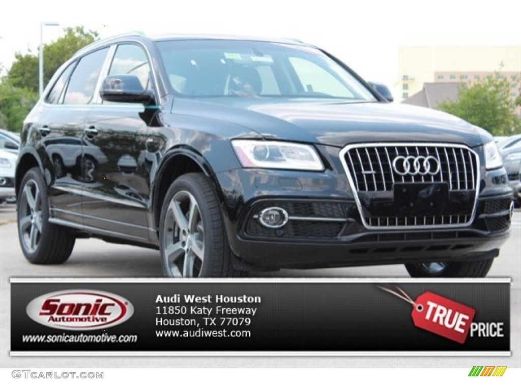 2016 Q5 3.0 TFSI Premium Plus quattro - Mythos Black Metallic / Black photo #1