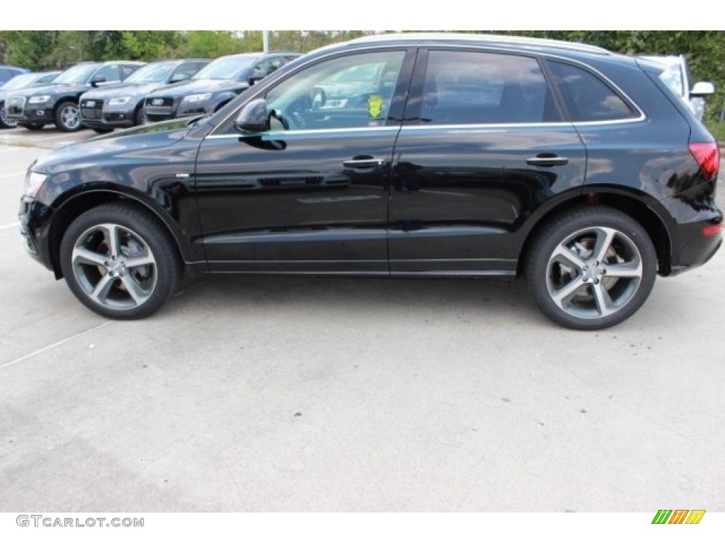 2016 Q5 3.0 TFSI Premium Plus quattro - Mythos Black Metallic / Black photo #5