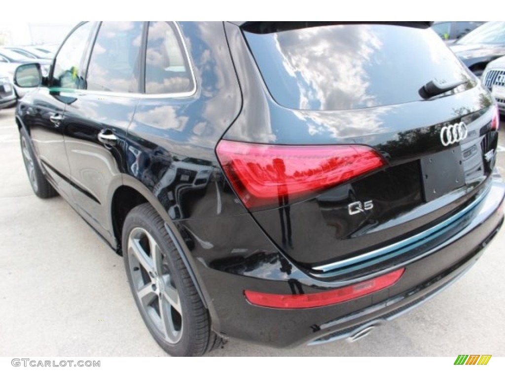 2016 Q5 3.0 TFSI Premium Plus quattro - Mythos Black Metallic / Black photo #6