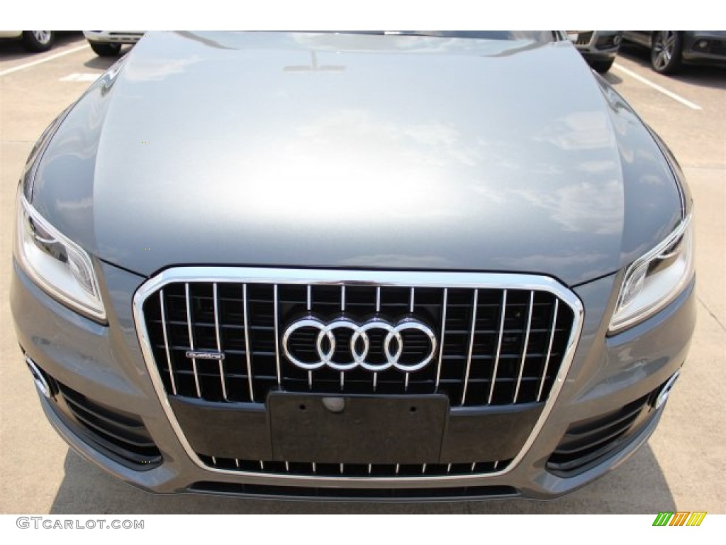 2016 Q5 2.0 TFSI Premium quattro - Monsoon Gray Metallic / Black photo #2