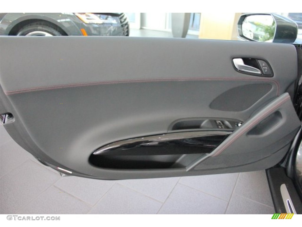 2015 R8 V8 - Daytona Grey Pearl / Black photo #9