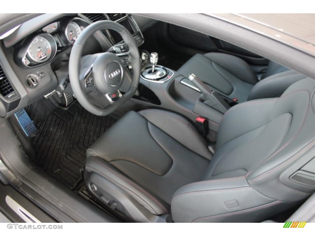 2015 R8 V8 - Daytona Grey Pearl / Black photo #11
