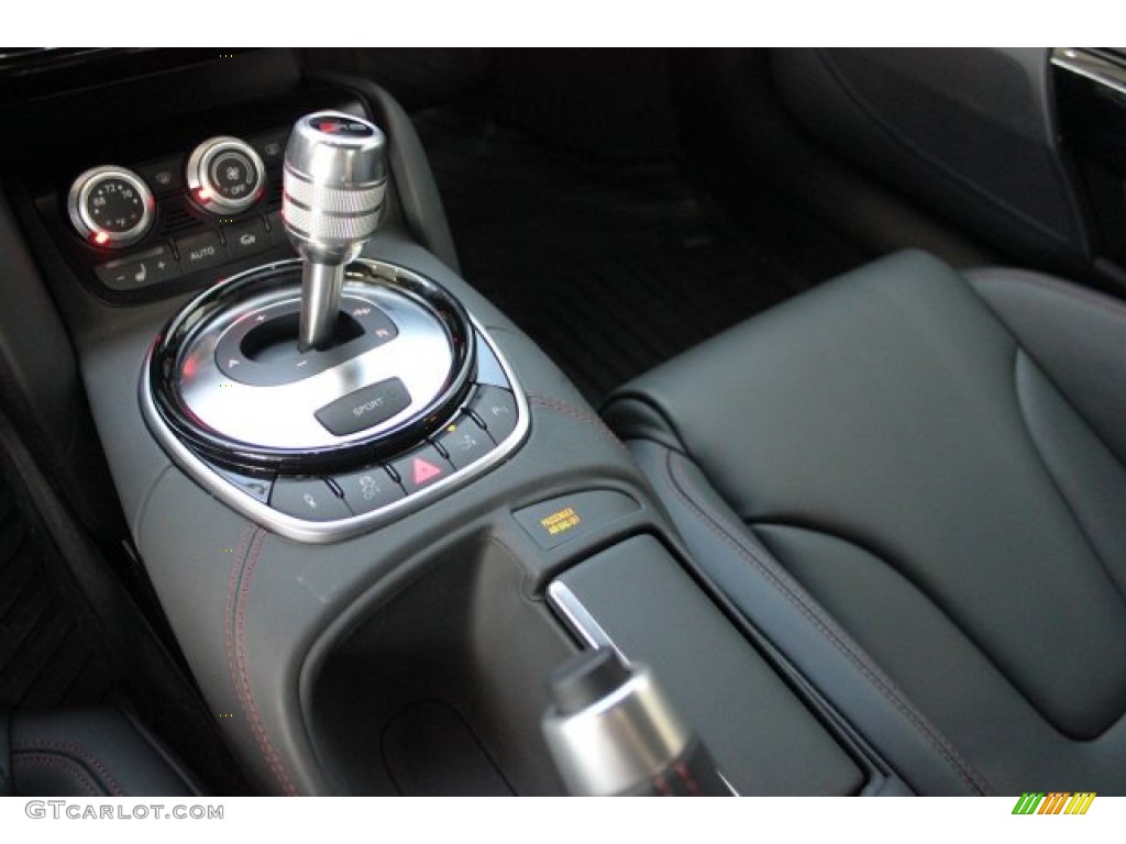 2015 R8 V8 - Daytona Grey Pearl / Black photo #14