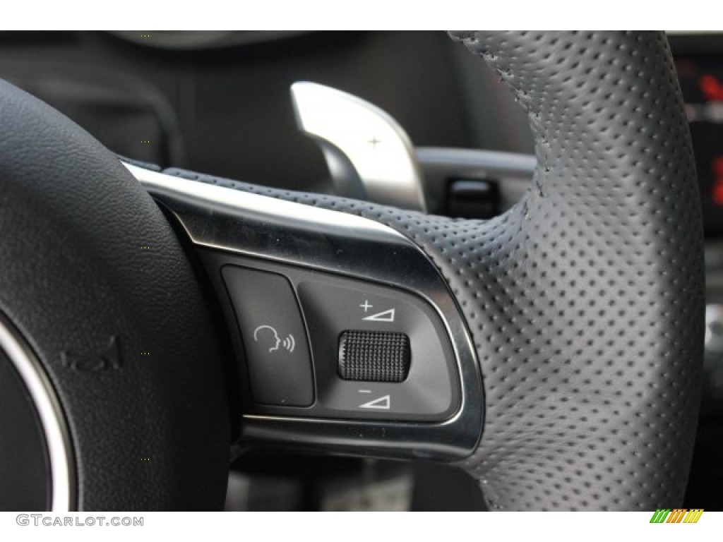 2015 R8 V8 - Daytona Grey Pearl / Black photo #24