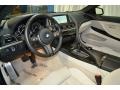 Ivory White Prime Interior Photo for 2015 BMW 6 Series #106785731