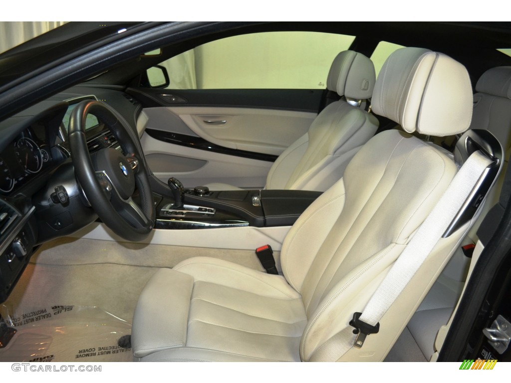 2015 BMW 6 Series 640i Coupe Front Seat Photo #106785734