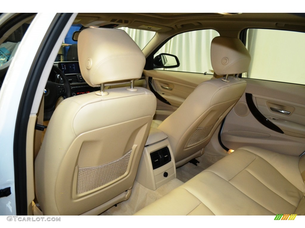 2013 3 Series 335i Sedan - Mineral White Metallic / Venetian Beige photo #15