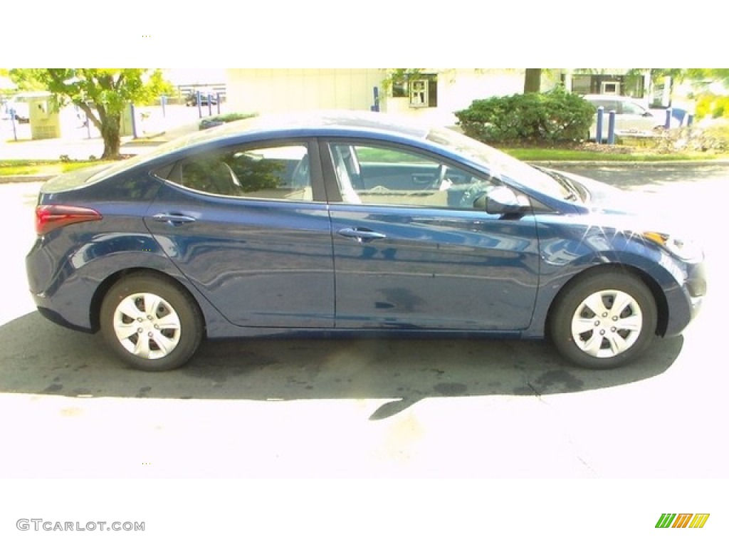 2016 Elantra SE - Blue / Gray photo #3