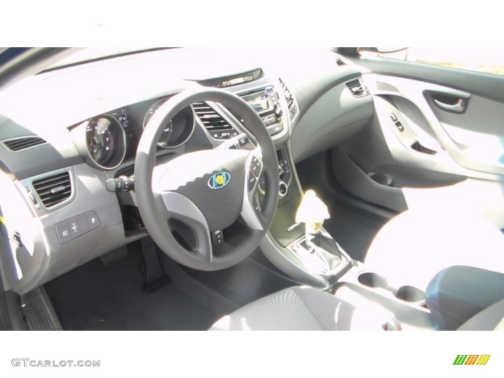2016 Elantra SE - Blue / Gray photo #4