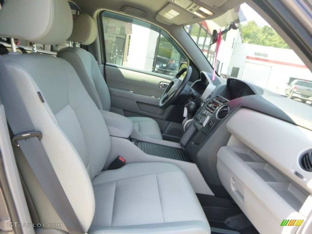 2015 Pilot EX 4WD - Modern Steel Metallic / Gray photo #4