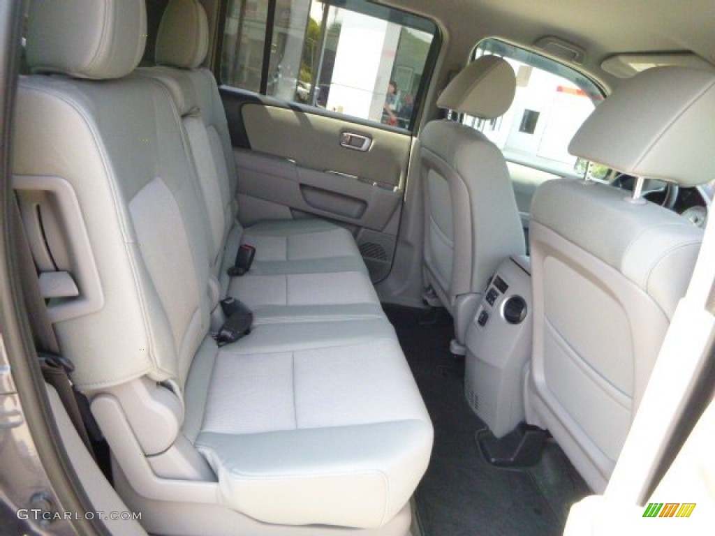 2015 Pilot EX 4WD - Modern Steel Metallic / Gray photo #6