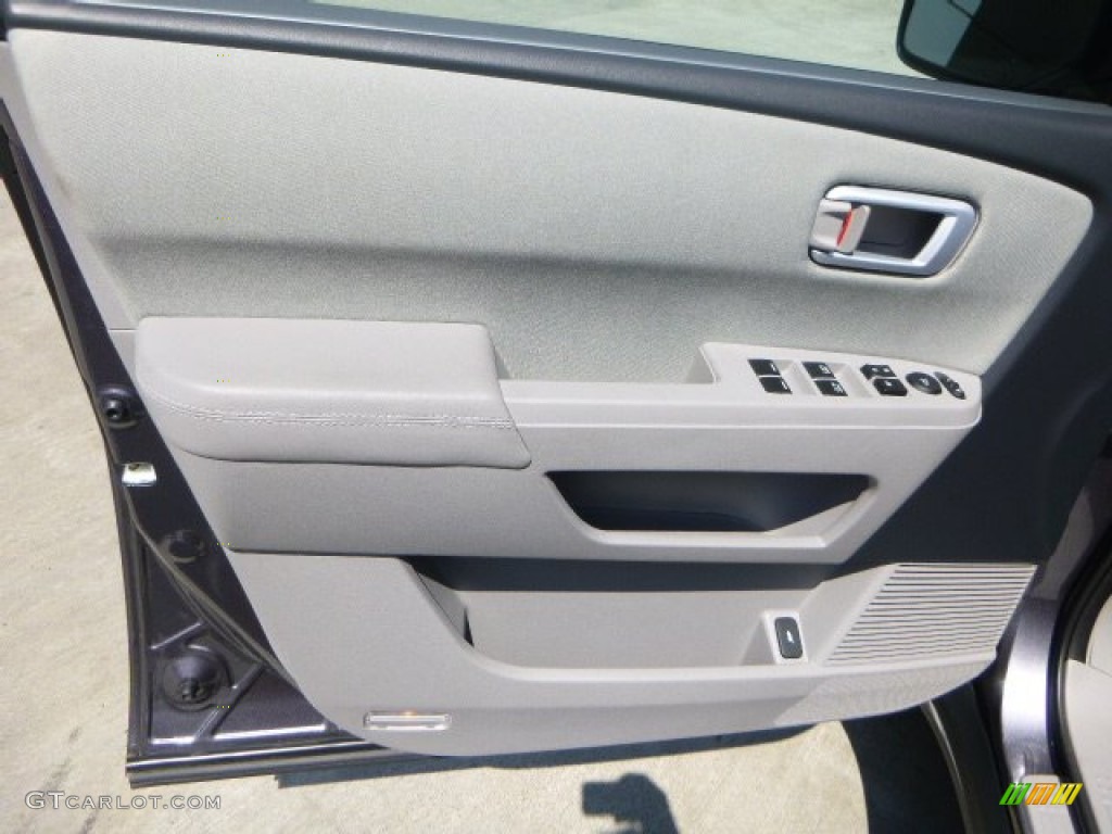 2015 Pilot EX 4WD - Modern Steel Metallic / Gray photo #14