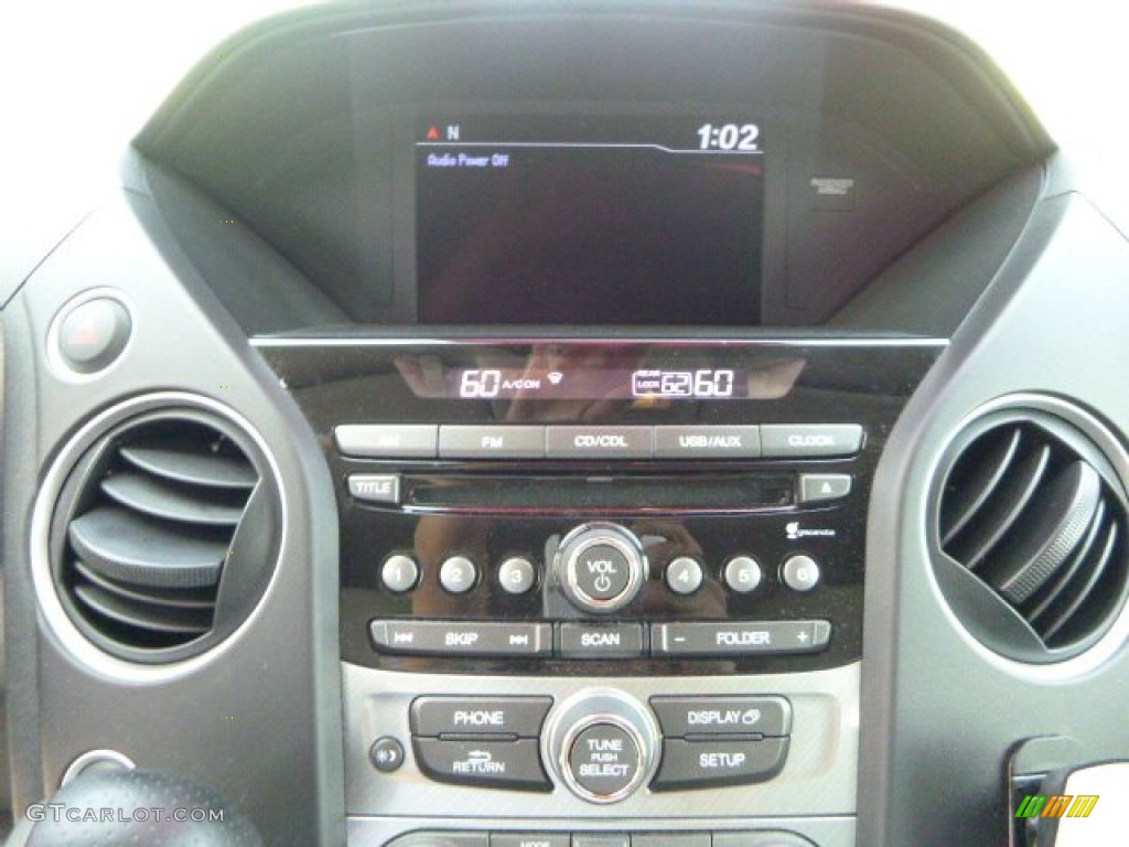 2015 Pilot EX 4WD - Modern Steel Metallic / Gray photo #17