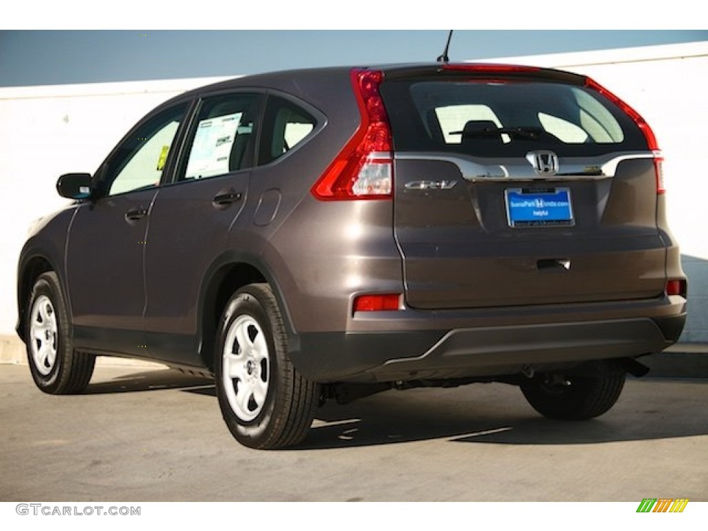 2015 CR-V LX - Urban Titanium Metallic / Black photo #2