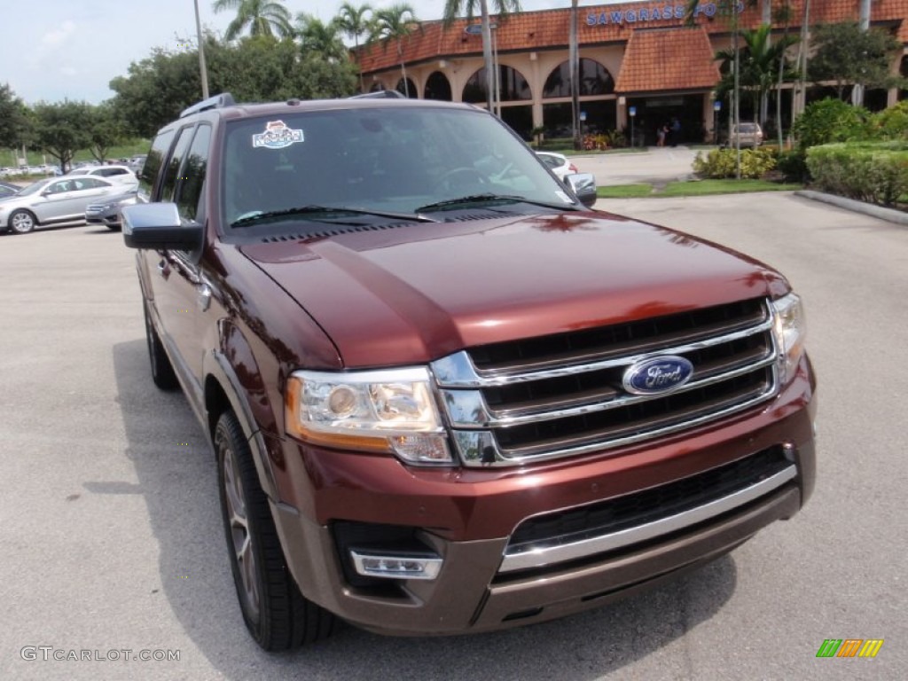 2015 Expedition EL King Ranch - Bronze Fire Metallic / King Ranch Mesa Brown photo #2