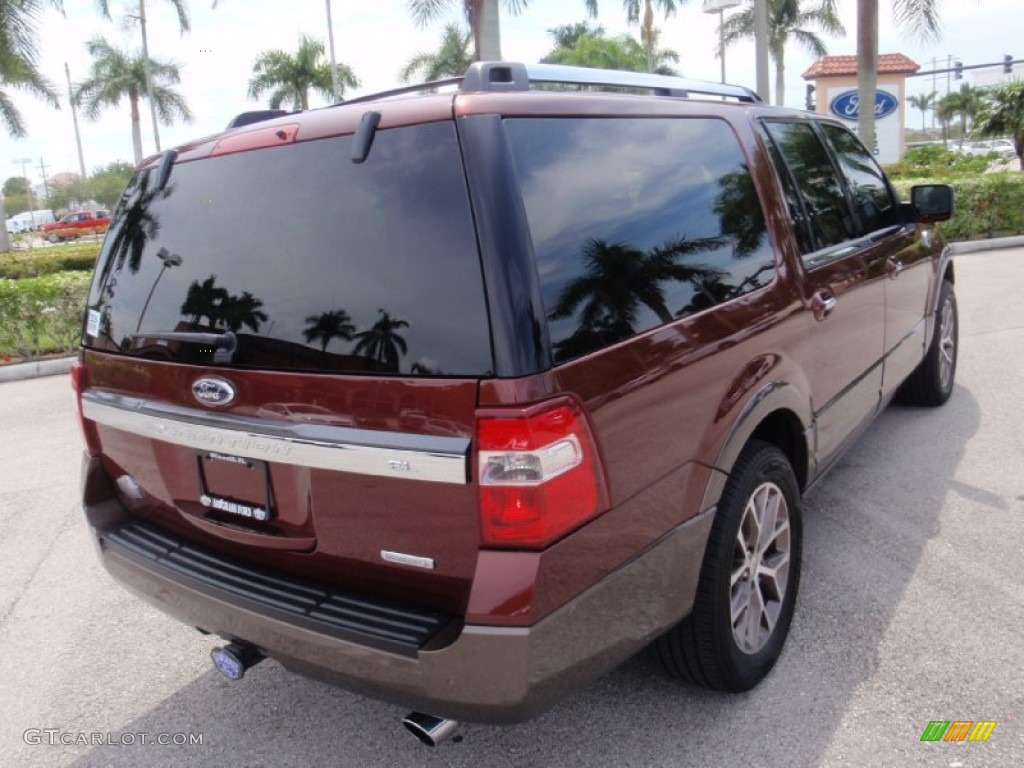 2015 Expedition EL King Ranch - Bronze Fire Metallic / King Ranch Mesa Brown photo #6