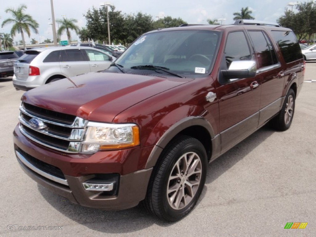 Bronze Fire Metallic 2015 Ford Expedition EL King Ranch Exterior Photo #106790298