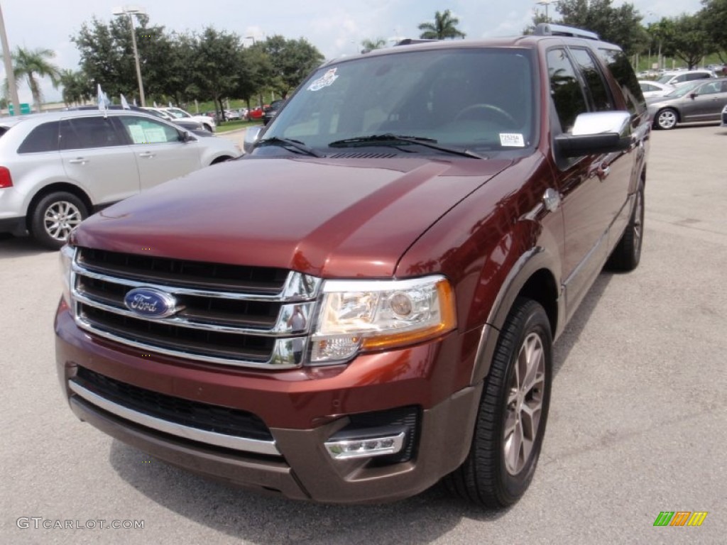 2015 Expedition EL King Ranch - Bronze Fire Metallic / King Ranch Mesa Brown photo #14