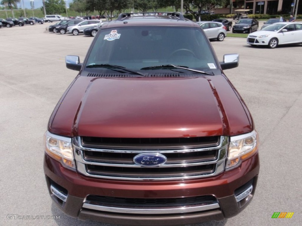 2015 Expedition EL King Ranch - Bronze Fire Metallic / King Ranch Mesa Brown photo #16