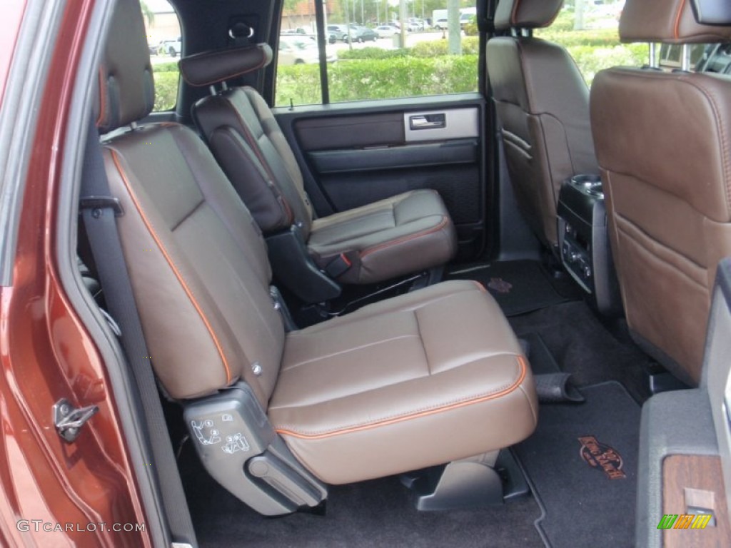 2015 Ford Expedition EL King Ranch Rear Seat Photo #106790535