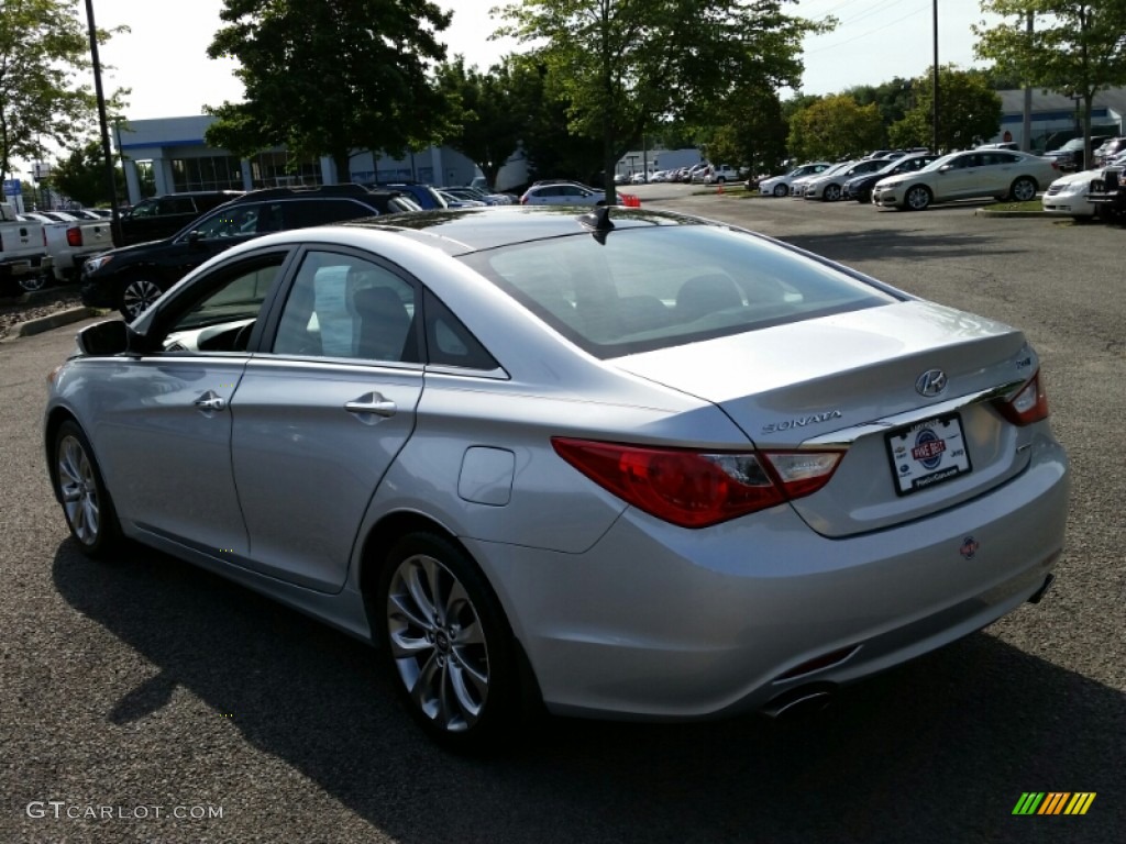 2013 Sonata Limited 2.0T - Radiant Silver / Gray photo #9