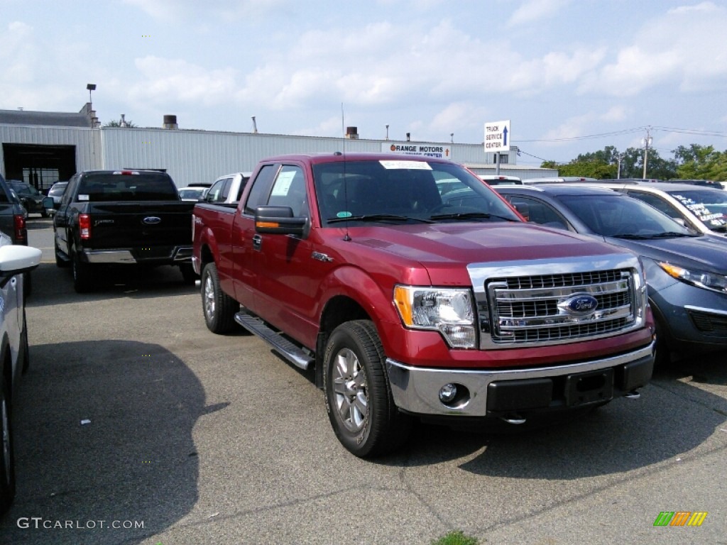 Ruby Red Metallic Ford F150