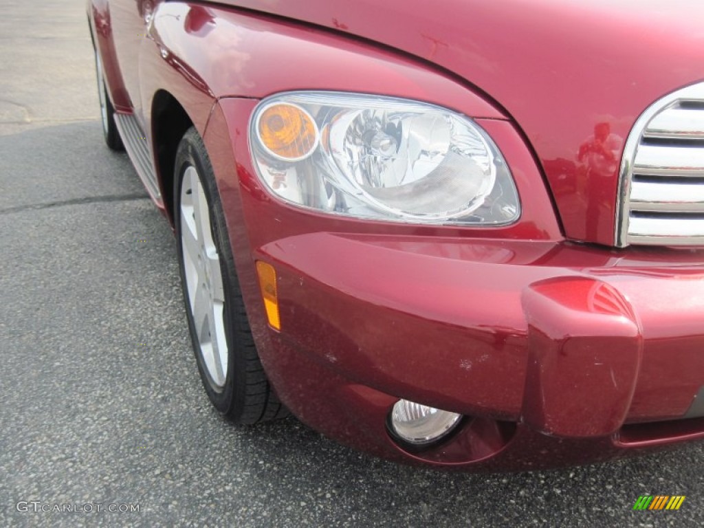 2008 HHR LT - Cardinal Red Metallic / Gray photo #5