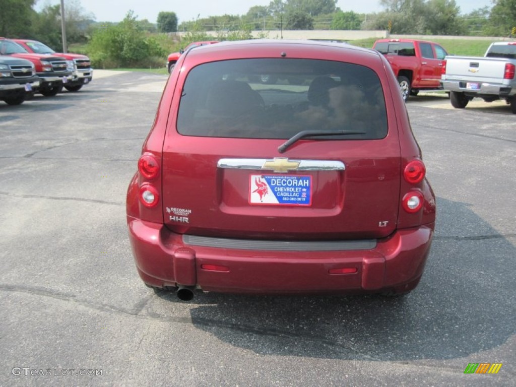 2008 HHR LT - Cardinal Red Metallic / Gray photo #11