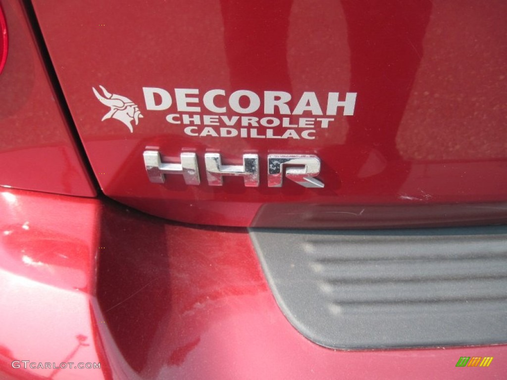 2008 HHR LT - Cardinal Red Metallic / Gray photo #12