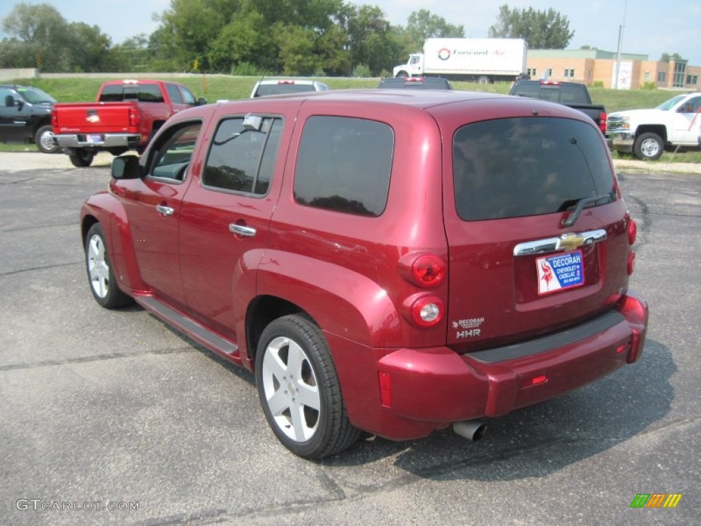 2008 HHR LT - Cardinal Red Metallic / Gray photo #14