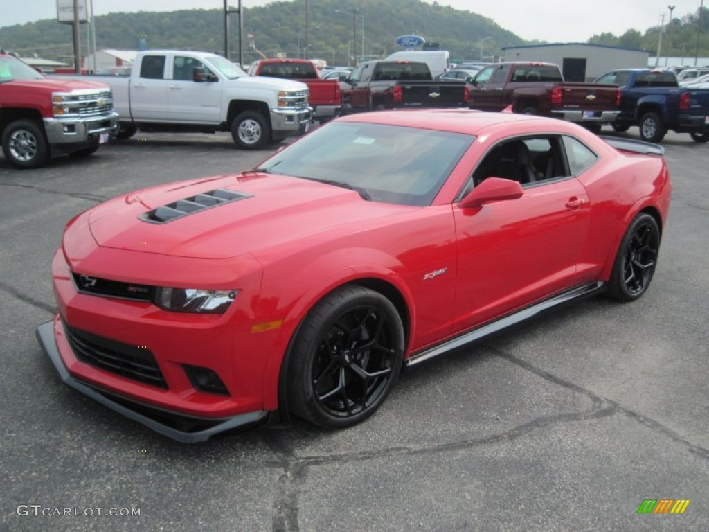 2015 Camaro Z/28 Coupe - Red Hot / Black photo #3