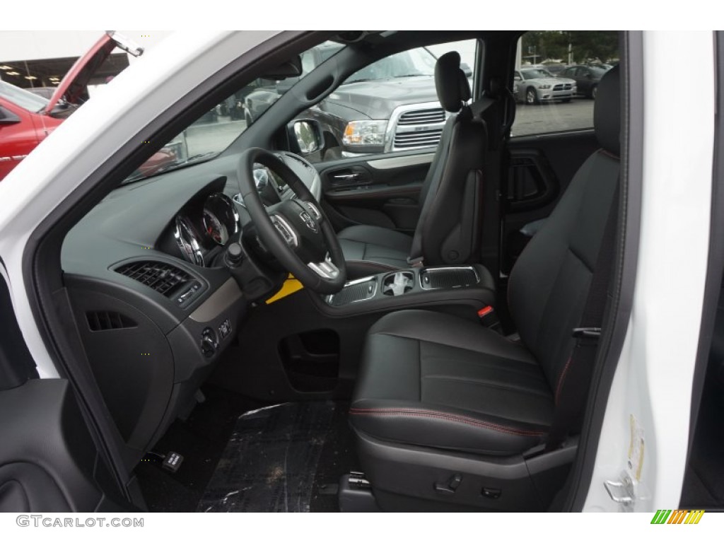 Black Interior 2016 Dodge Grand Caravan R/T Photo #106795614