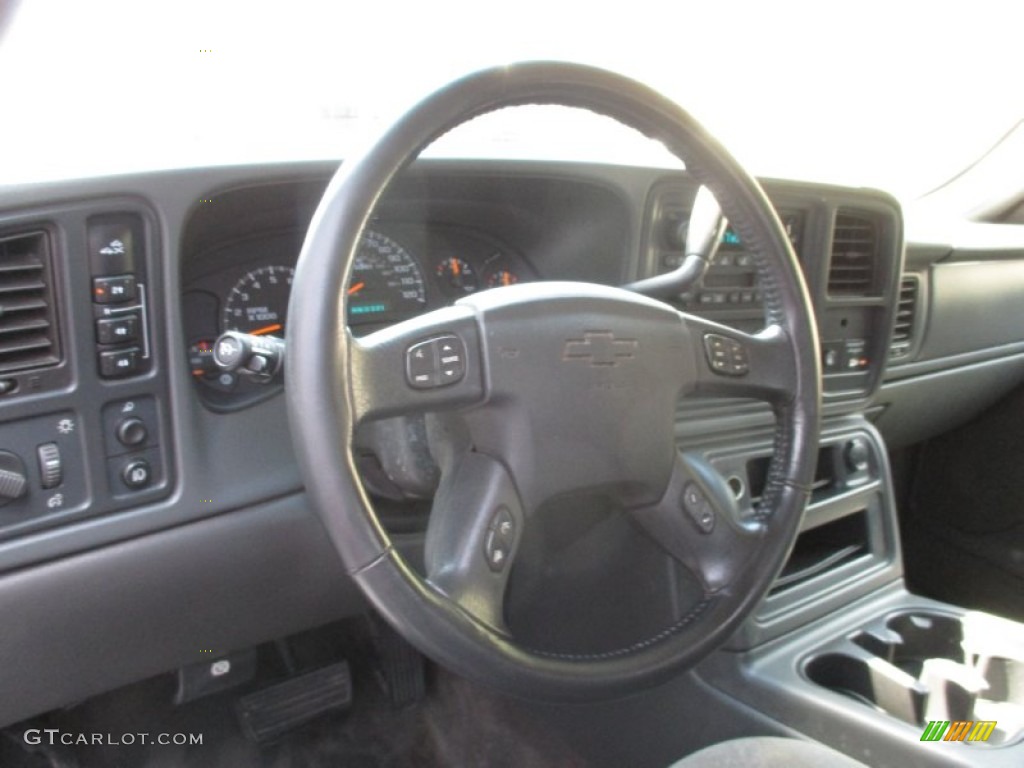 2005 Silverado 2500HD LS Extended Cab 4x4 - Black / Dark Charcoal photo #22