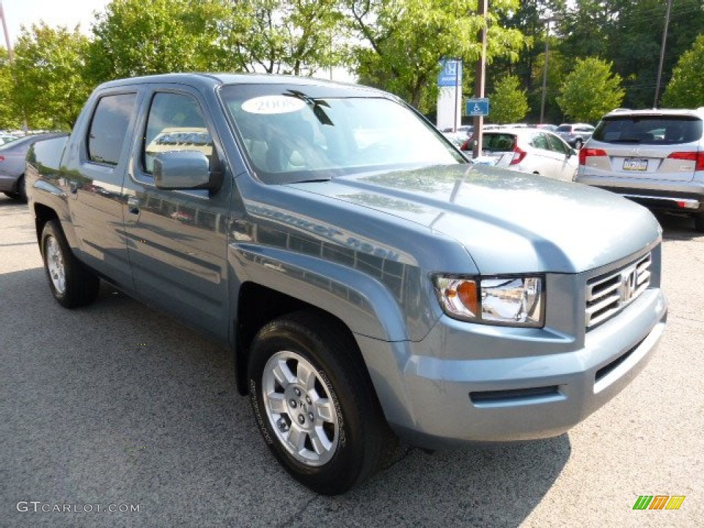 Steel Blue Metallic 2008 Honda Ridgeline RTL Exterior Photo #106796124