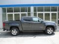 Cyber Gray Metallic 2016 Chevrolet Colorado LT Crew Cab 4x4 Exterior