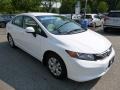 Taffeta White - Civic LX Sedan Photo No. 7