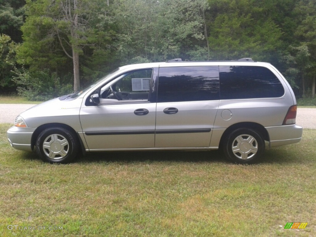 2002 Windstar LX - Silver Frost Metallic / Medium Graphite Grey photo #10