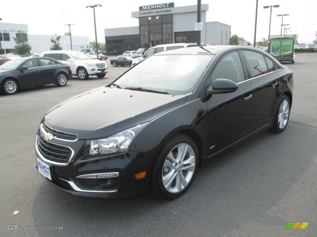 2016 Cruze Limited LTZ - Black Granite Metallic / Jet Black photo #2